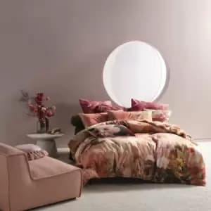 Floriane Botanical Duvet Cover Set Clay/Botanical