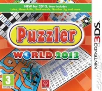 Puzzler World 2013 Nintendo 3DS Game