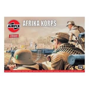 WWII Afrika Corps 1:76 Air Fix Figures