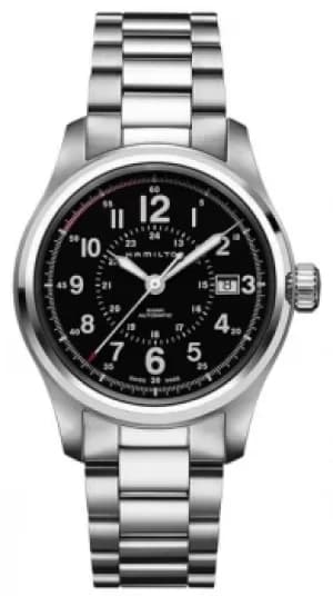 Hamilton Mens Khaki Field Auto 40mm Swiss Made H70595133 Watch