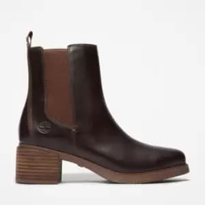 Timberland Dalston Vibe Chelsea Boot For Her In Dark Brown Dark Brown, Size 8
