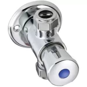 Exposed Timed Flow Control for Water Economy - Chrome - Bristan