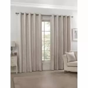 Emma Barclay Eden Eyelet Curtain 90 X 72 Cream (pair)