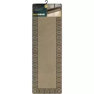 JVL - Elegance Runner Mat 50 x 150 cm, Diamond Border