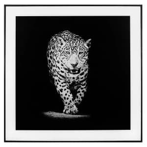 Decor Picture Square Large Prowling Leopard