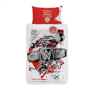WWE World Heavyweight Champion Single Duvet Cover