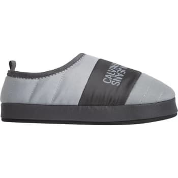 Calvin Klein Jeans Home Puffer Slippers - Marble Grey