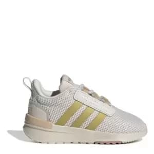 adidas Racer Infant Girls Trainers - Beige