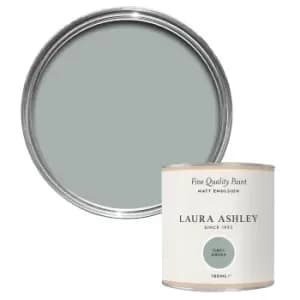 Laura Ashley Grey Green Matt Emulsion Paint, 100ml Tester Pot