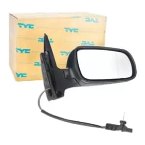 TYC Wing mirror VW 337-0013 1J1857508,1J185750801C,1J1857522B Outside mirror,Side mirror,Door mirror,Side view mirror,Offside wing mirror 1J1857522C