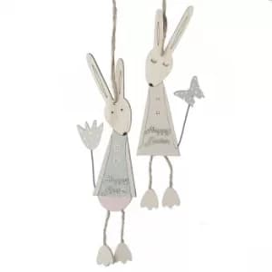 Dangle Leg Rabbit Hanging Decs (One Random Supplied) by Heaven Sends