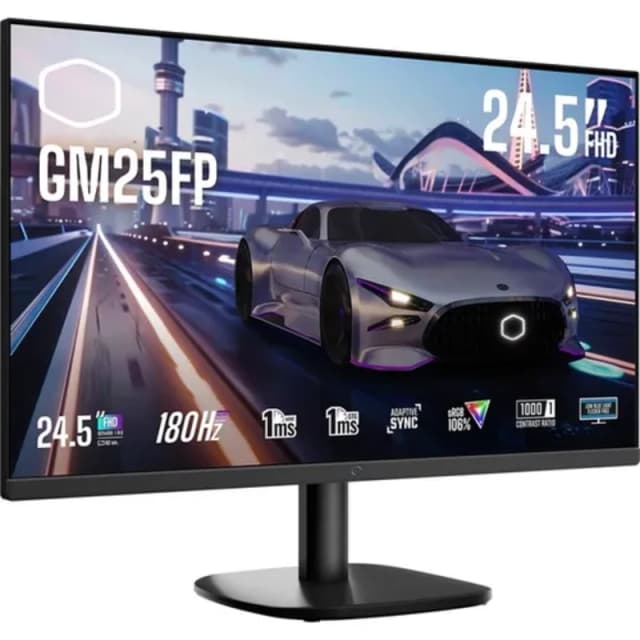 Cooler Master GM25FP 24.5" Full HD Gaming Monitor - IPS, 180Hz, 1ms, HDMI, DP
