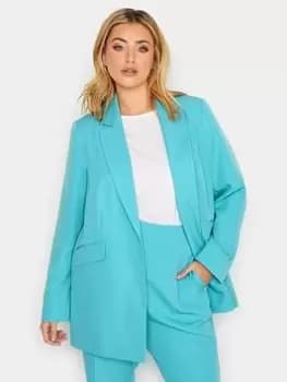 Yours Tailored Blazer Blue Size 16, Women