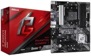 ASRock B550 Phantom Gaming 4 AMD Socket AM4 Motherboard
