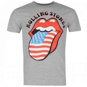 Official Rolling Stones T Shirt - American Flag