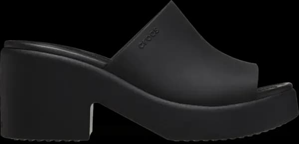 Crocs Women Brooklyn Heel Sandals Black / Black 5