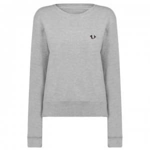 True Religion Buddha Sweater - Grey/Gold SMU