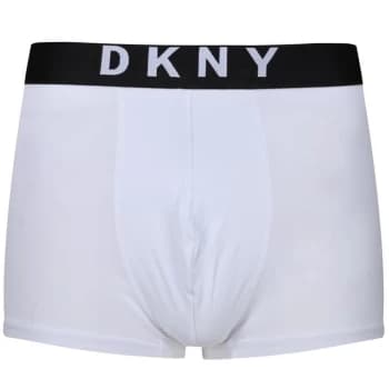 DKNY 3 Pack NY Trunks Mens - White