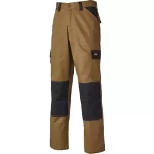 Dickies Mens Everyday Polycotton Knee Pad Pouches Workwear Trousers 30R - Waist 30', Inside Leg 32'