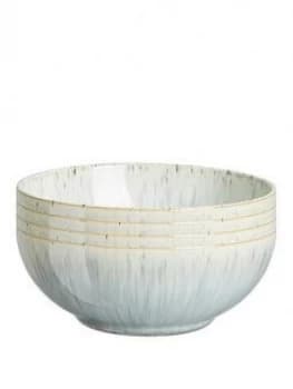 Denby Halo Grey Speckle Cereal Bowls ; Set Of 4