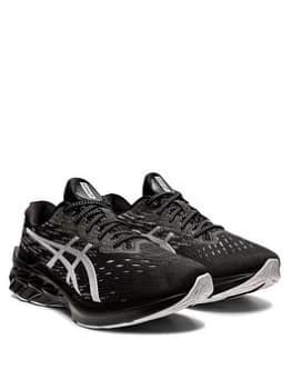 Asics Novablast 2 - Black/Silver, Size 10, Men