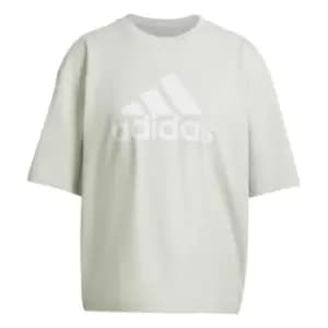 adidas Future Icons Badge of Sport T-Shirt Womens - Green