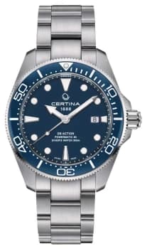 Certina C0326071104100 DS ACTION DIVER 43MM POWERMATIC Watch