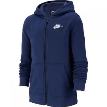 Nike Kids Nsw Hoodie Full Zip Club - Navy