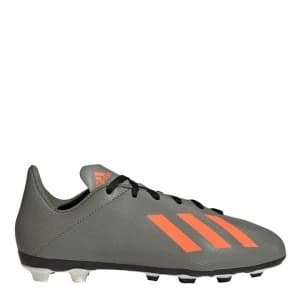 adidas X 19.4 Childrens FG Football Boots - Leg Green/Orange