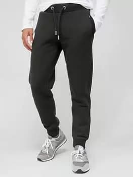 Superdry Embroidered Logo Joggers - Green , Green Size M Men