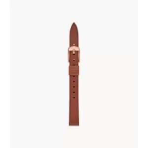 Fossil Womens 12Mm Medium Eco Leather Strap - Brown