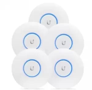 Ubiquiti Networks UAP-AC-LR Wireless access point 1000 Mbps White 5-pack (UAP-AC-LR-5)