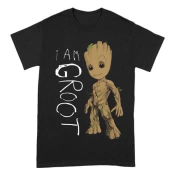 Marvel T-Shirt Guardians of the Galaxy - I Am Groot Scribbles Size L