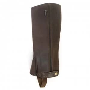 Requisite Ladies Synthetic Half Chaps - Brown