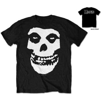 Misfits - Classic Fiend Skull Unisex Large T-Shirt - Black