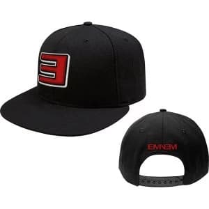 Eminem - Reverse E Mens Snapback Cap - Black