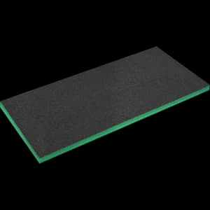 Sealey Green Easy Peel Shadow Foam for Tool Chests and Cabinets 1200mm 550mm 50mm