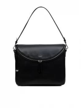 Radley Crown Hill Medium Zip Top Shoulder Bag - Black