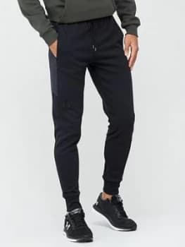 Urban Armor Gear Double Knit Joggers, Black/Grey Size M Men