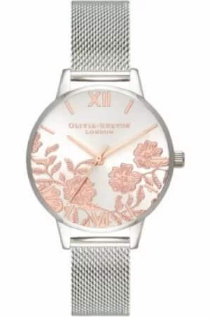 Ladies Olivia Burton Lace Detail Watch OB16MV90