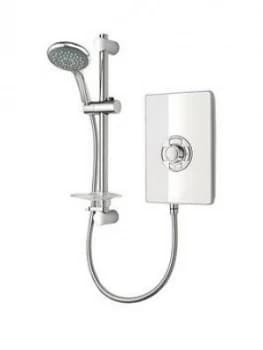 Triton White Gloss Electric Shower - White - 9.5Kw