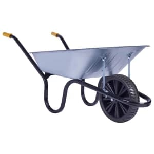 Chillington Chasseur Galvanised Puncture Free Wheelbarrow - 90L