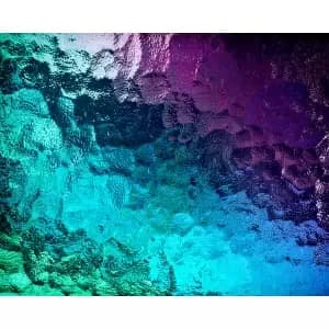 Origin Murals Coloured Glass Lapis Wall Mural - 3.5m x 2.8m