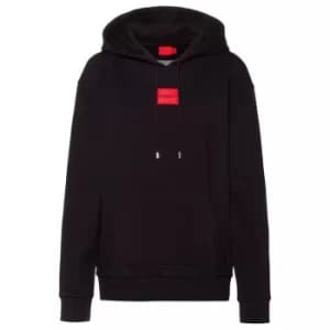 Hugo Boss Dasara Red Label Pullover Hoodie Black Size L Women