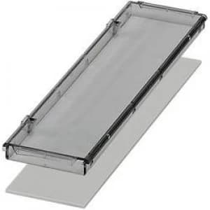 DIN rail casing lid 45 x 161.6 x 8 Polycarbonate PC Transp
