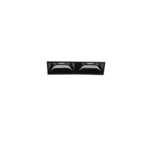 Lika Twin Recessed Downlight Black, 4000K, 6W