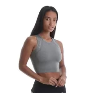 Ript Crop Top Ladies - Grey