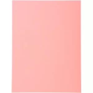 Exacompta Square Cut Folders 410003E A4 Pink Recycled Board 24 x 32cm Pack of 500