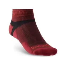 Brigdedale TRAIL RUN Ultralight T2 Merino Sport Low Mens - Large Red