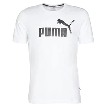 Puma ESSENTIAL TEE mens T shirt in White - Sizes L,M,S,XL,XXL